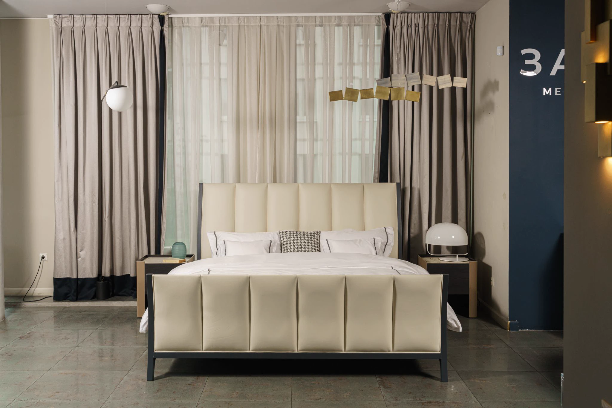 Кровать Dolce Vita 374 сп.место 200*200 — F.m. Bottega D'arte, кожа, фото 5