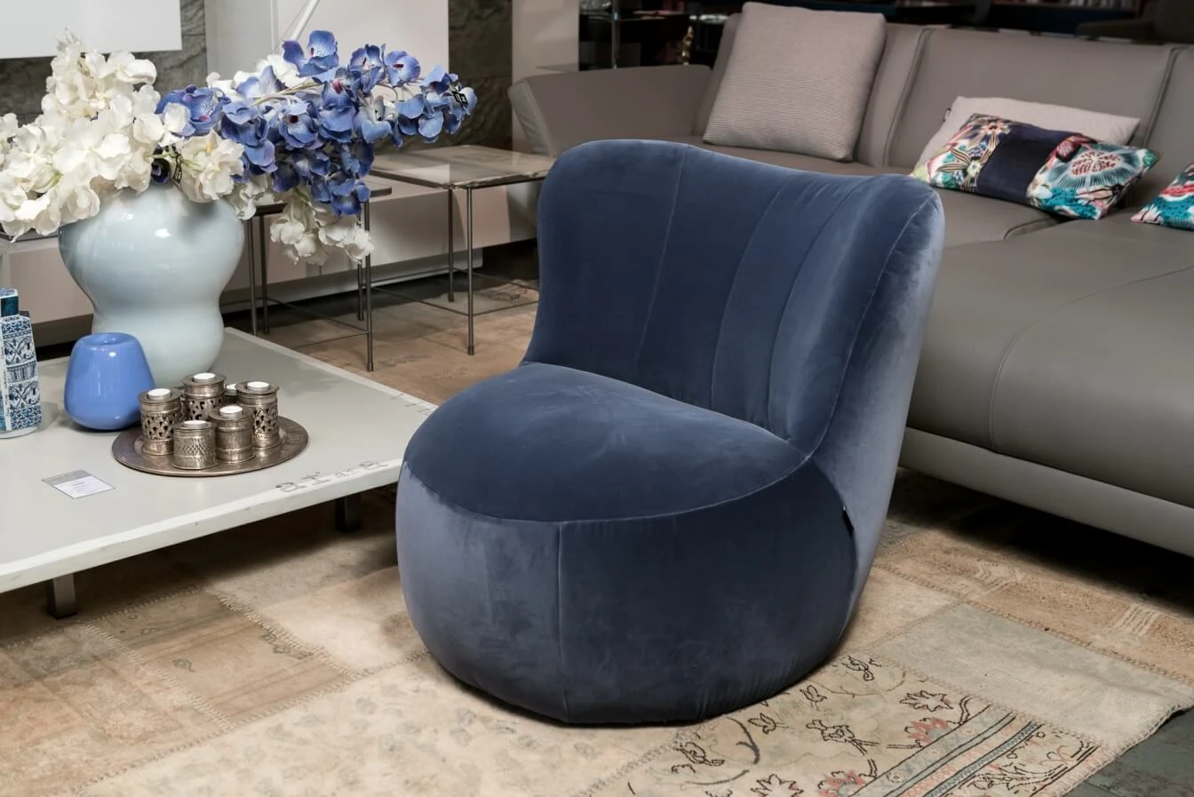 Кресло 173 violet blue — Freistil, текстиль, фото 6