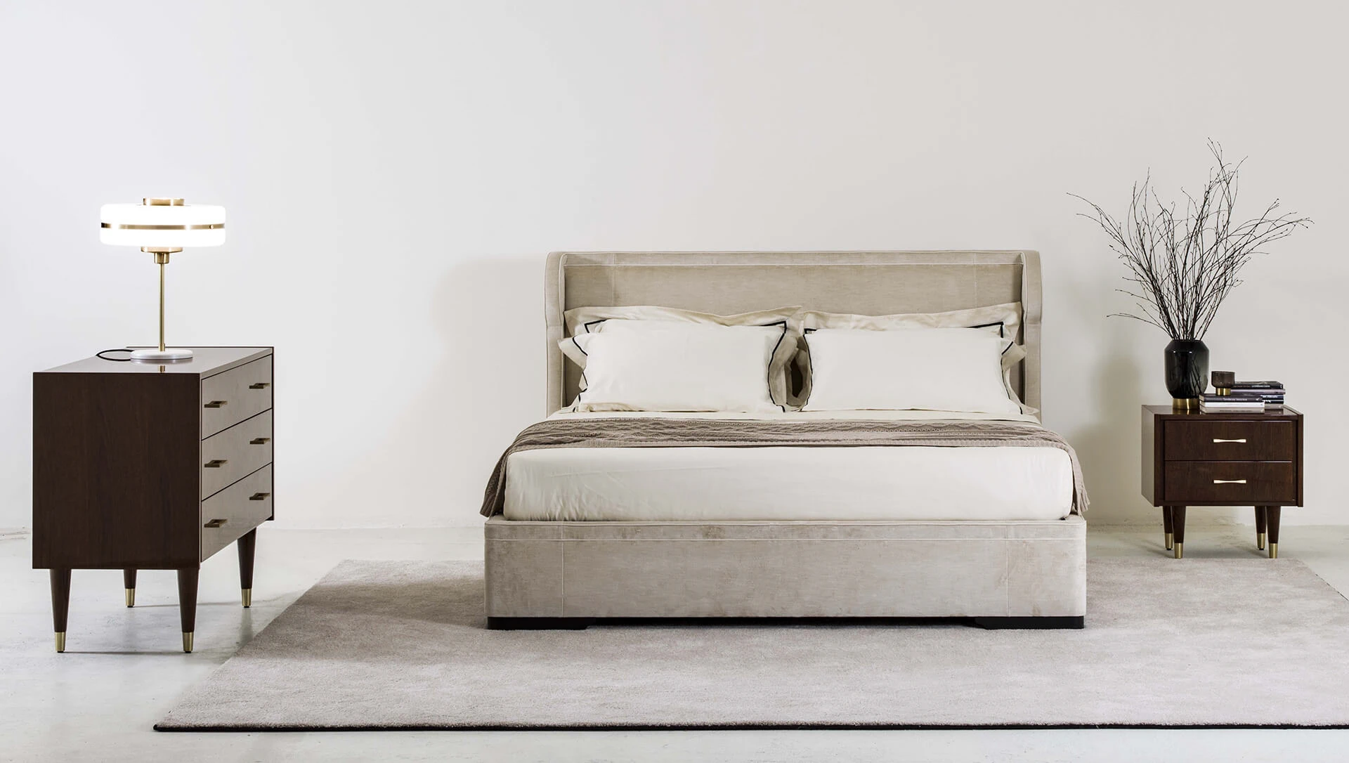Кровать Ladone Letto 180 — Galimberti Nino, ткань, фото 5