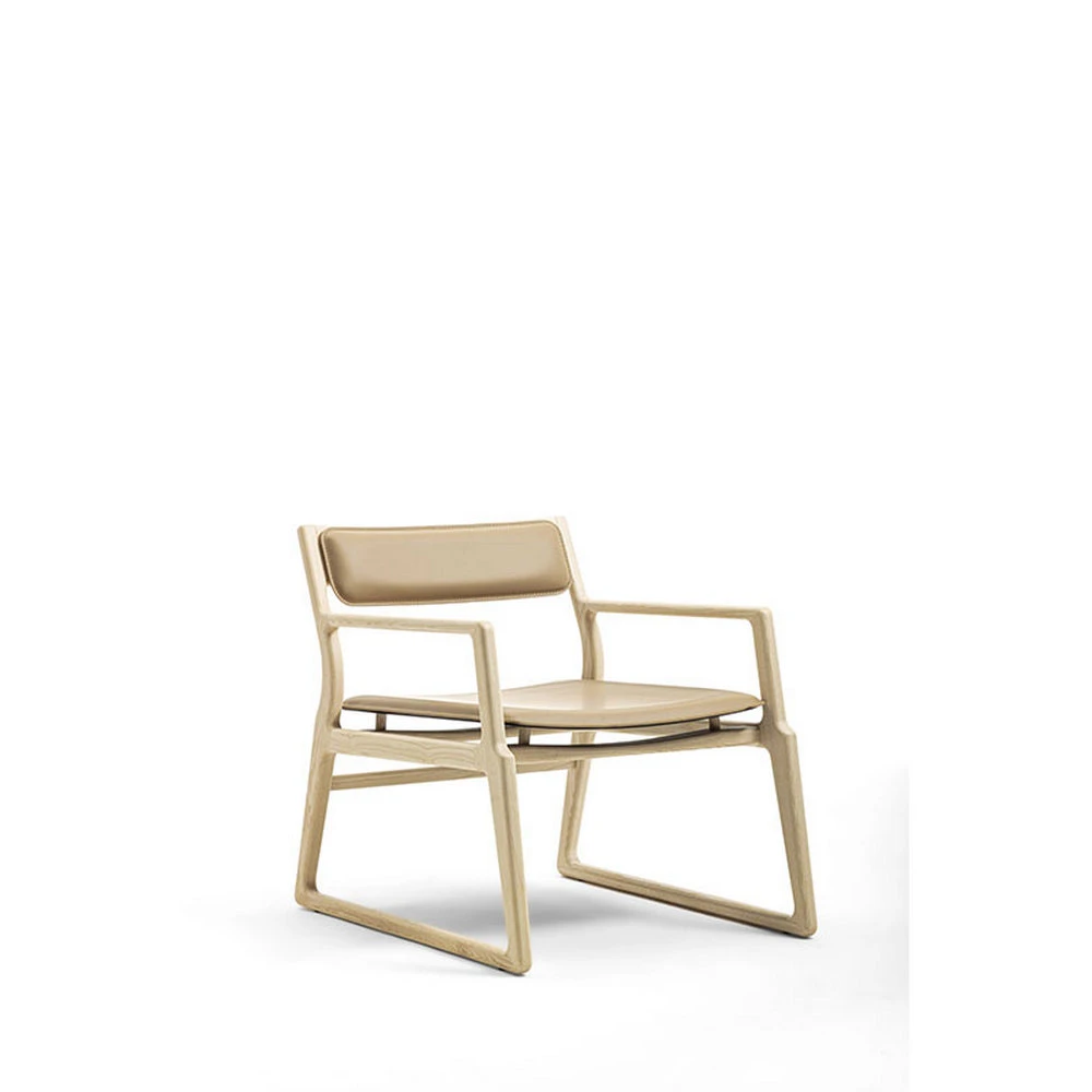 Кресло Roza lounge slim — Galimberti Nino, массив дерева