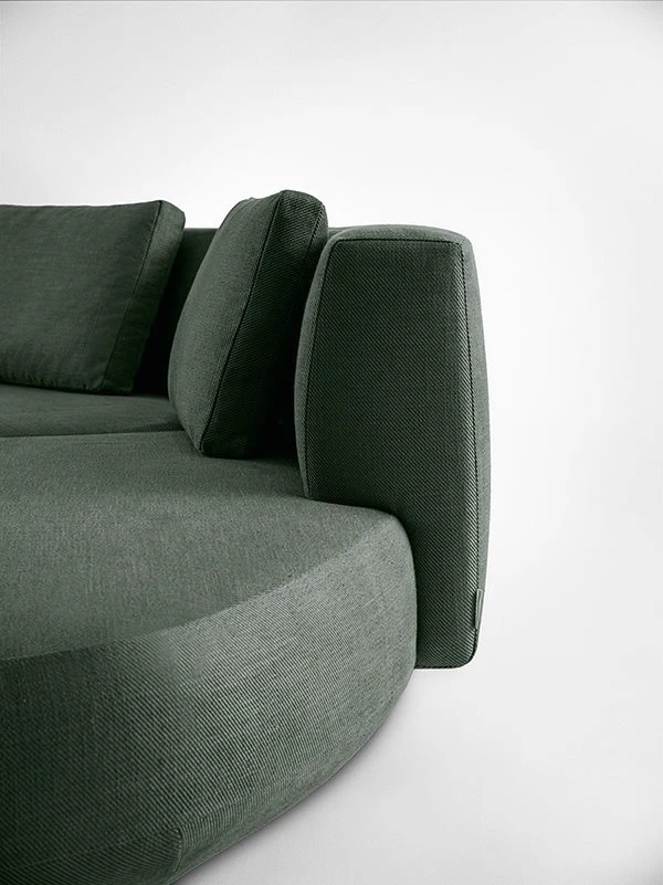 Модульный диван Audrey Motion — Gallotti & Radice, кожа, фото 2
