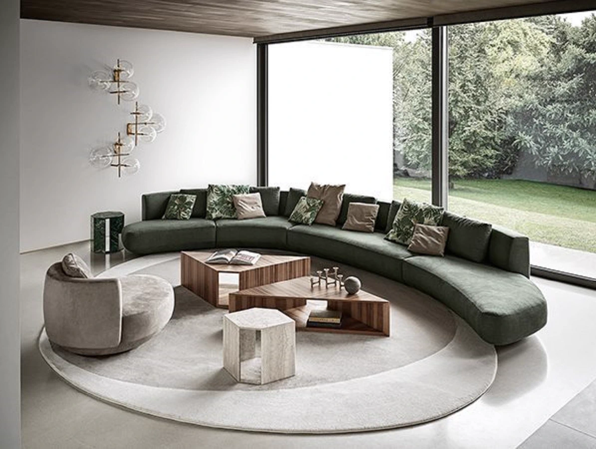 Модульный диван Audrey Motion — Gallotti & Radice, кожа, фото 4