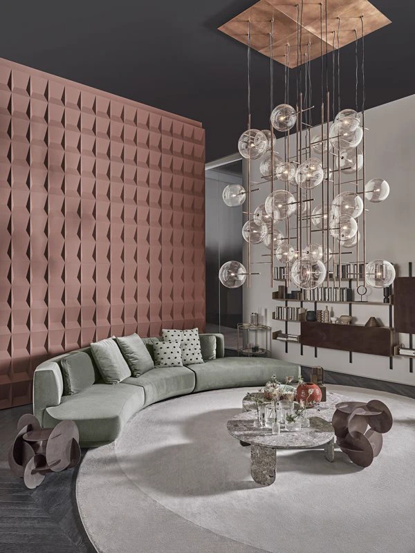 Модульный диван Audrey Motion — Gallotti & Radice, кожа, фото 5