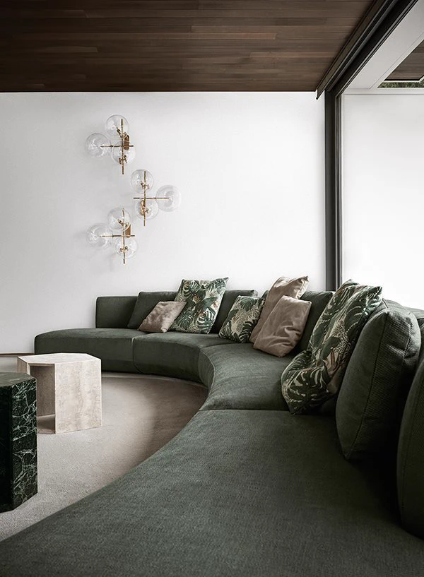 Модульный диван Audrey Motion — Gallotti & Radice, кожа, фото 6