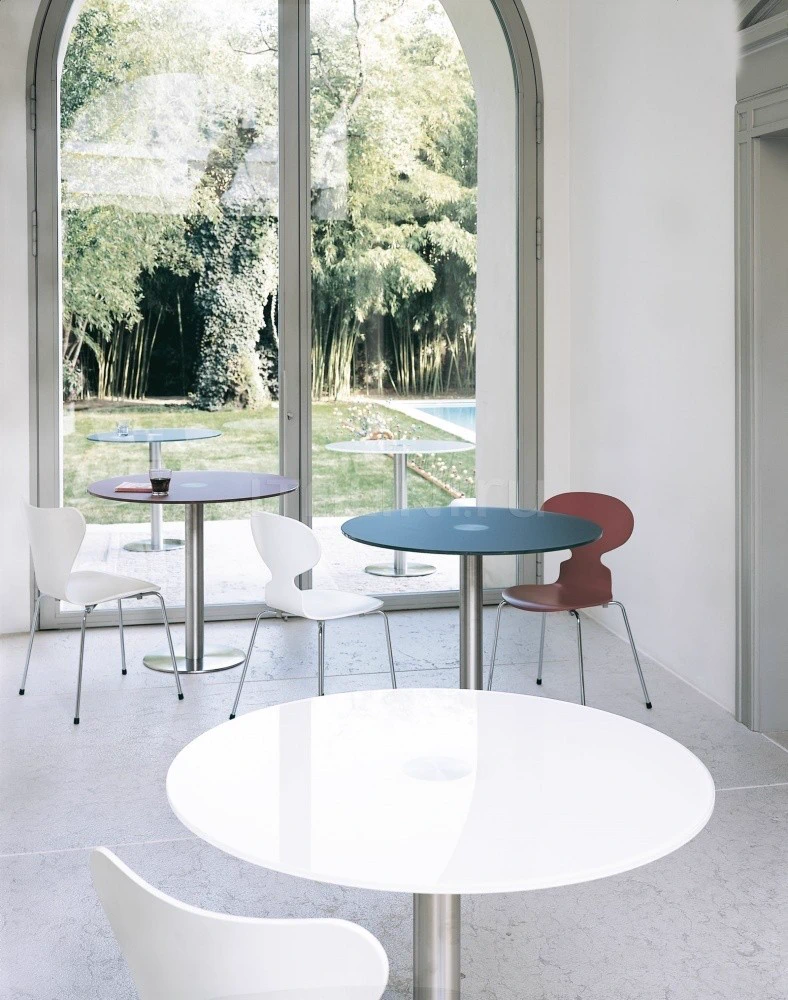 Каркас и наполнение: металл. Современный дизайн Стол Big Basic — Gallotti & Radice, стекло, фото 4
