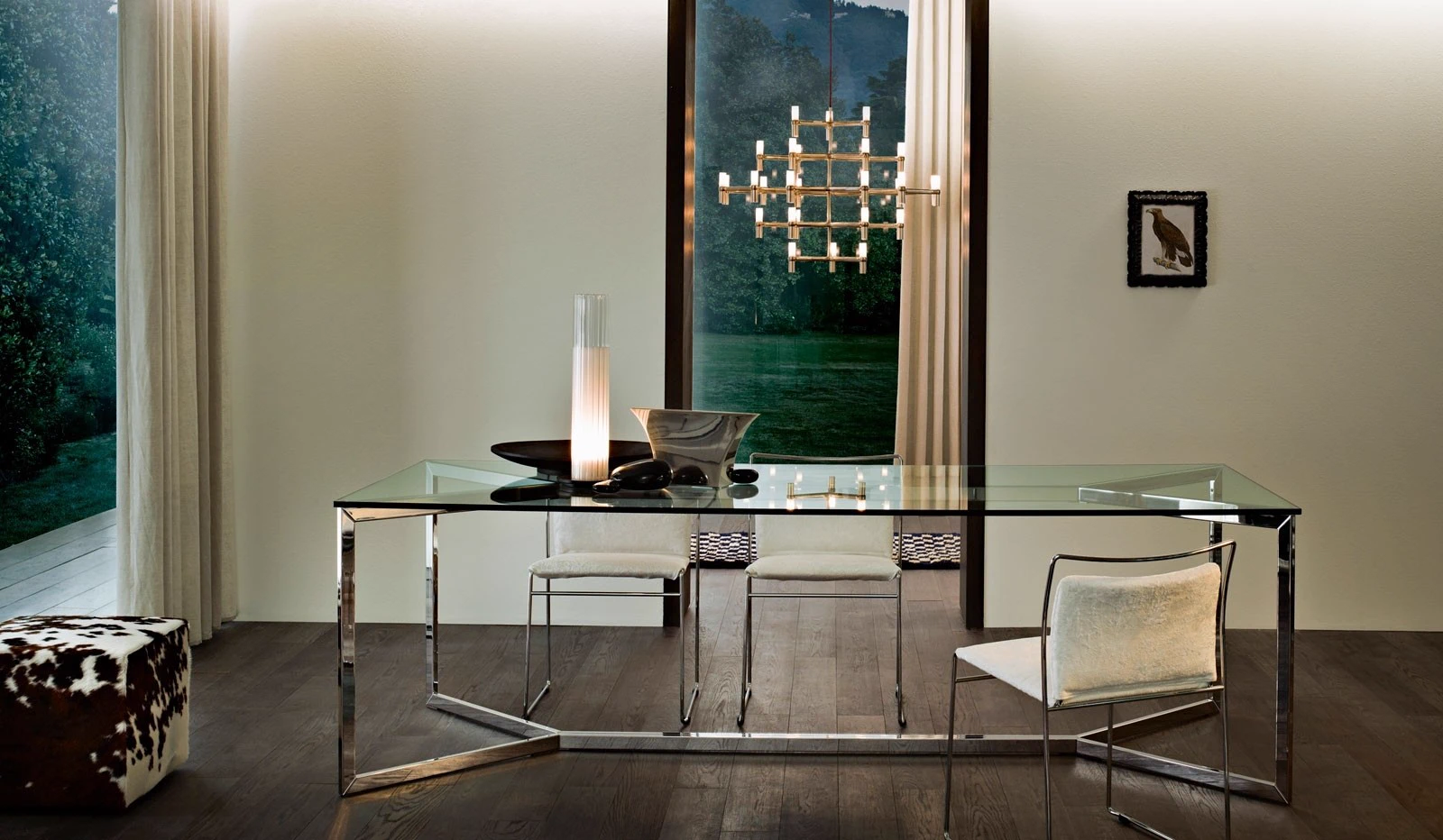 Стол Carlomagno — Gallotti & Radice, стекло, фото 3