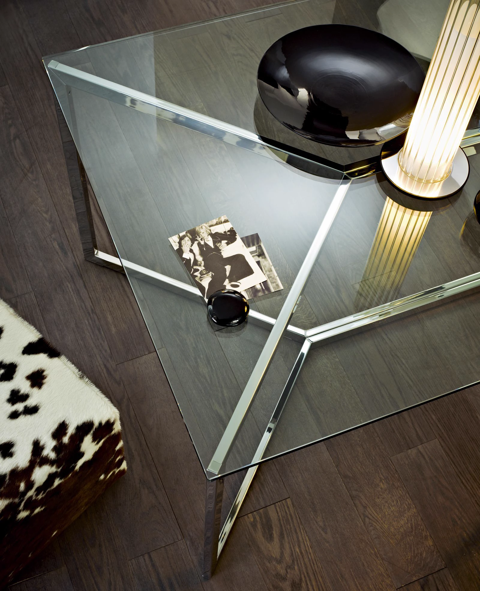 Стол Carlomagno — Gallotti & Radice, стекло, фото 4