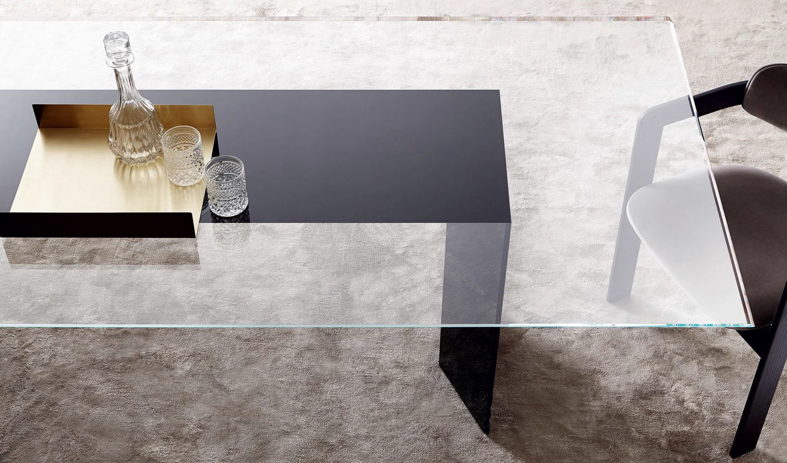 Стол Dolm — Gallotti & Radice, стекло, фото 3