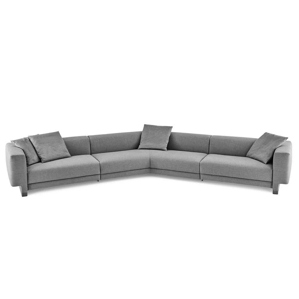Каркас и наполнение: дерево, пенополиуретан. Современный дизайн Диван Elissa Sectional — Gallotti & Radice, дерево