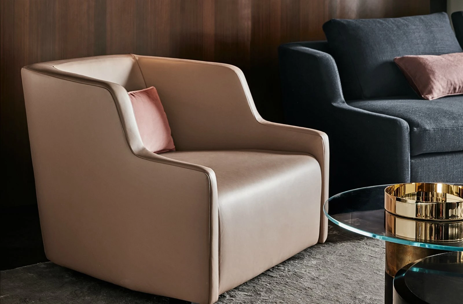 Кресло First — Gallotti & Radice, кожа, фото 2