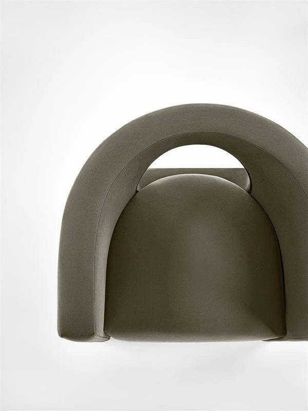 Кресло H20 Lounge — Gallotti & Radice, кожа, фото 5