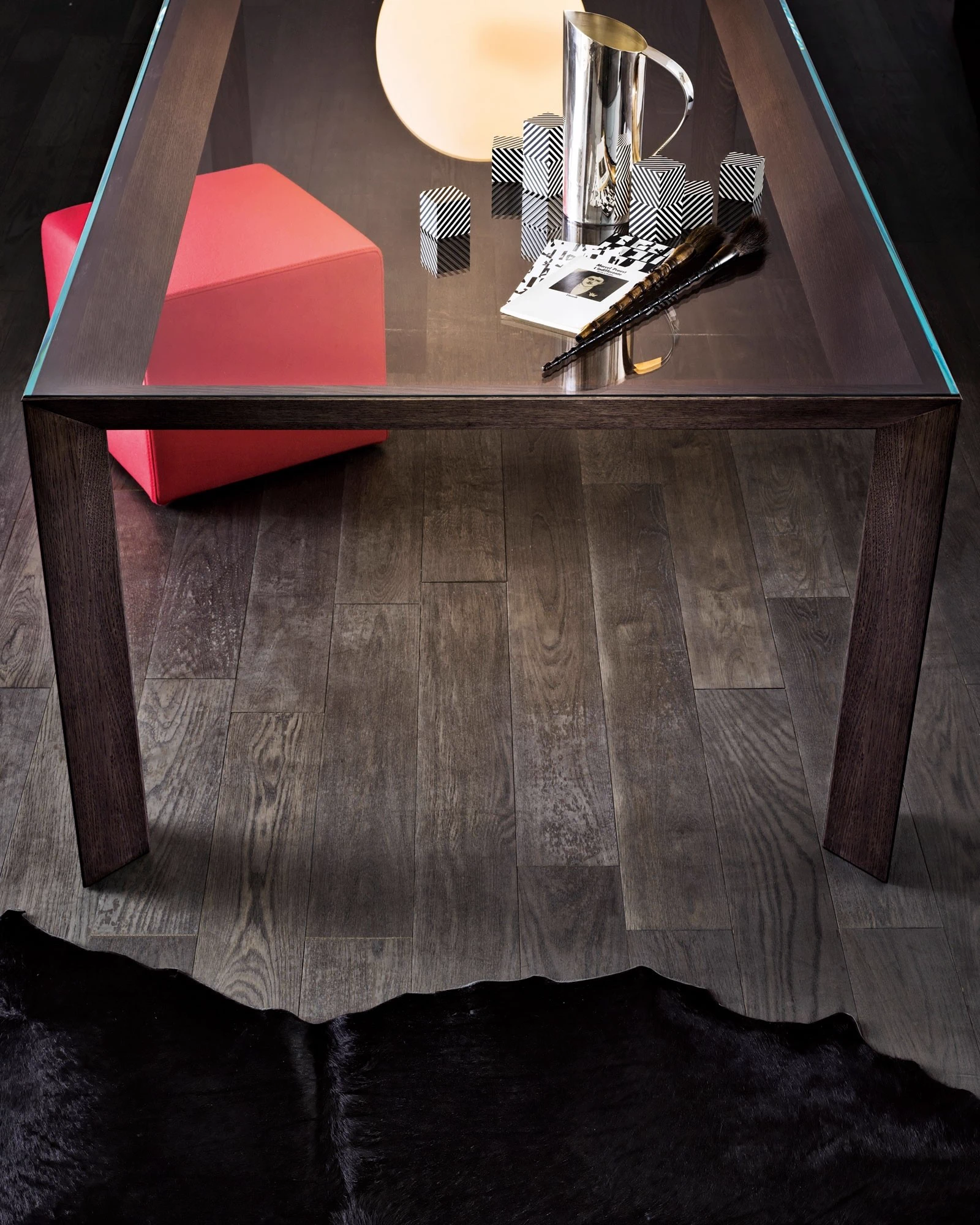 Стол Koy — Gallotti & Radice, стекло, фото 2