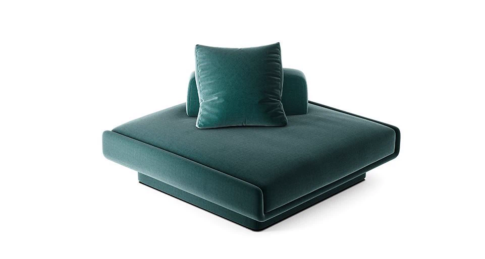 Диван Lilas Mosaique — Gallotti & Radice, металл, фото 4