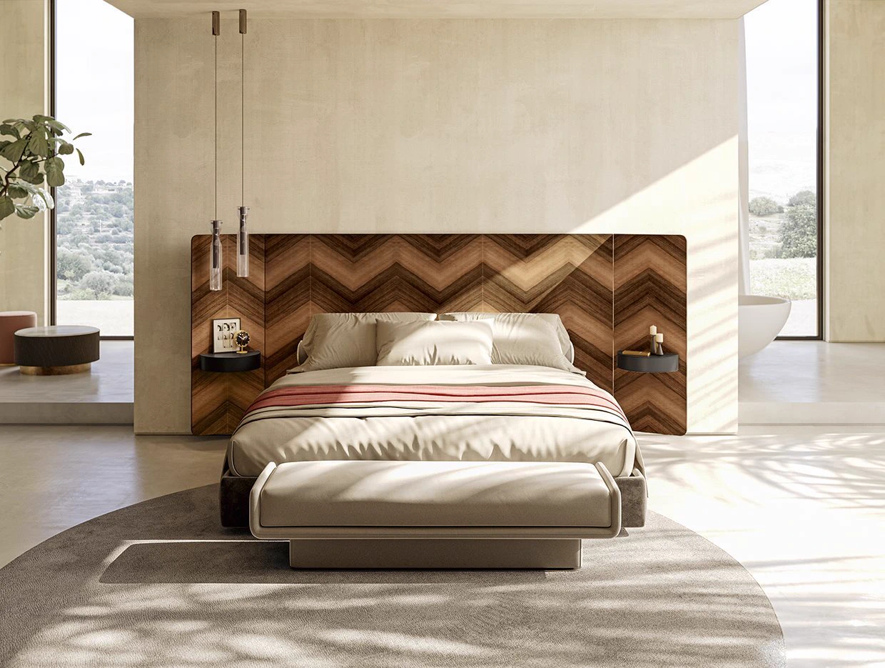 Скамья Lilas — Gallotti & Radice, кожа, фото 4