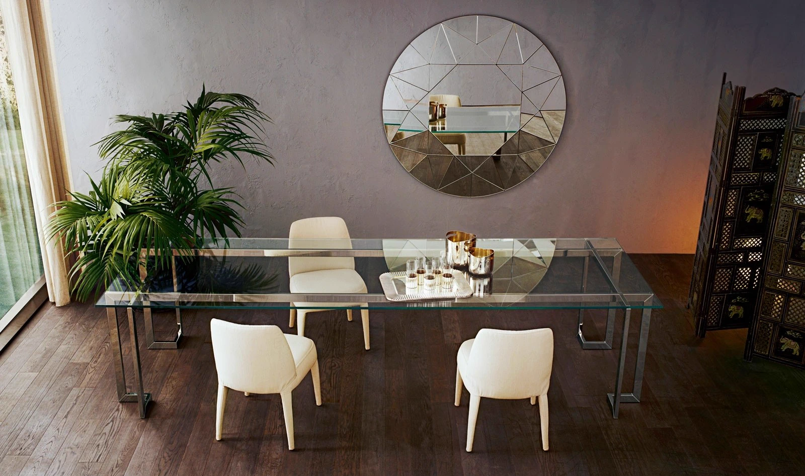 Стол Lord — Gallotti & Radice, стекло, фото 2
