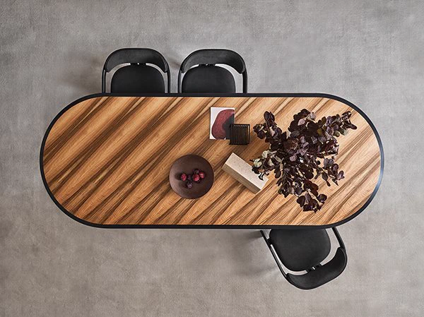 Стол Manto Oval — Gallotti & Radice, дерево, фото 4