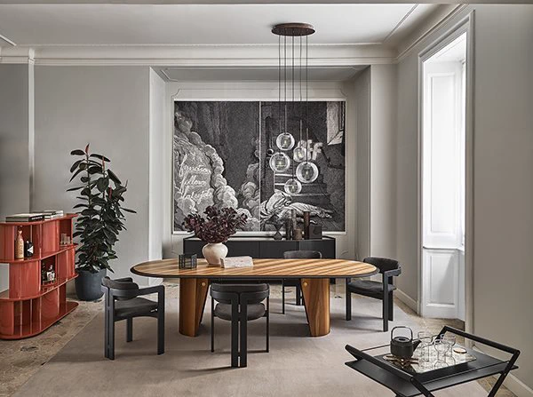 Стол Manto Oval — Gallotti & Radice, дерево, фото 5