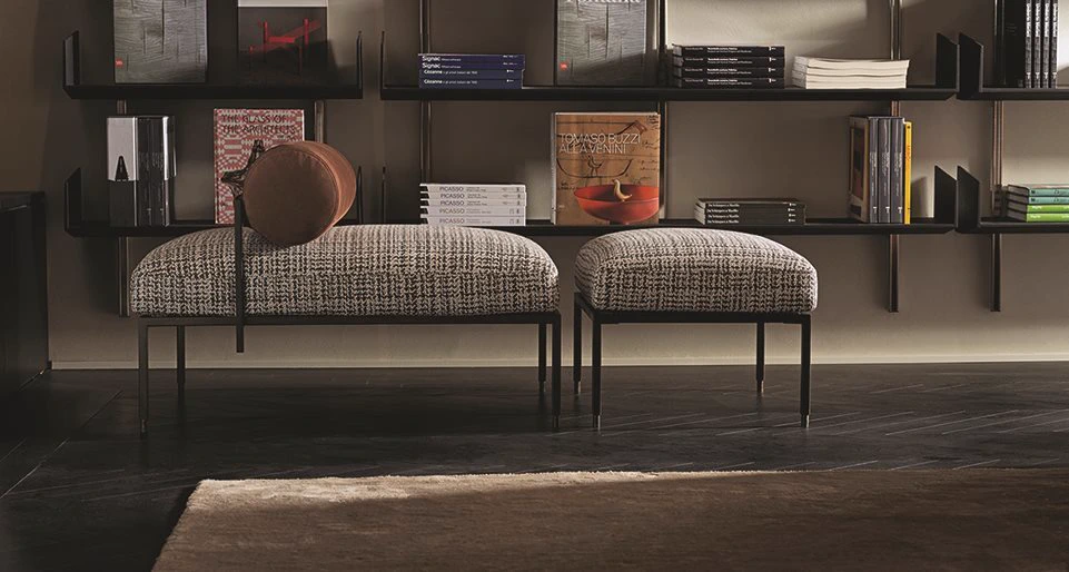 Пуф Oly — Gallotti & Radice, кожа, фото 2