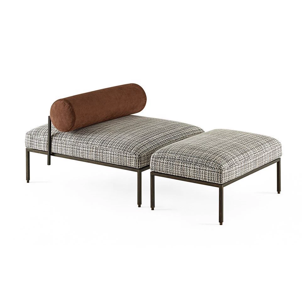 Пуф Oly — Gallotti & Radice, кожа