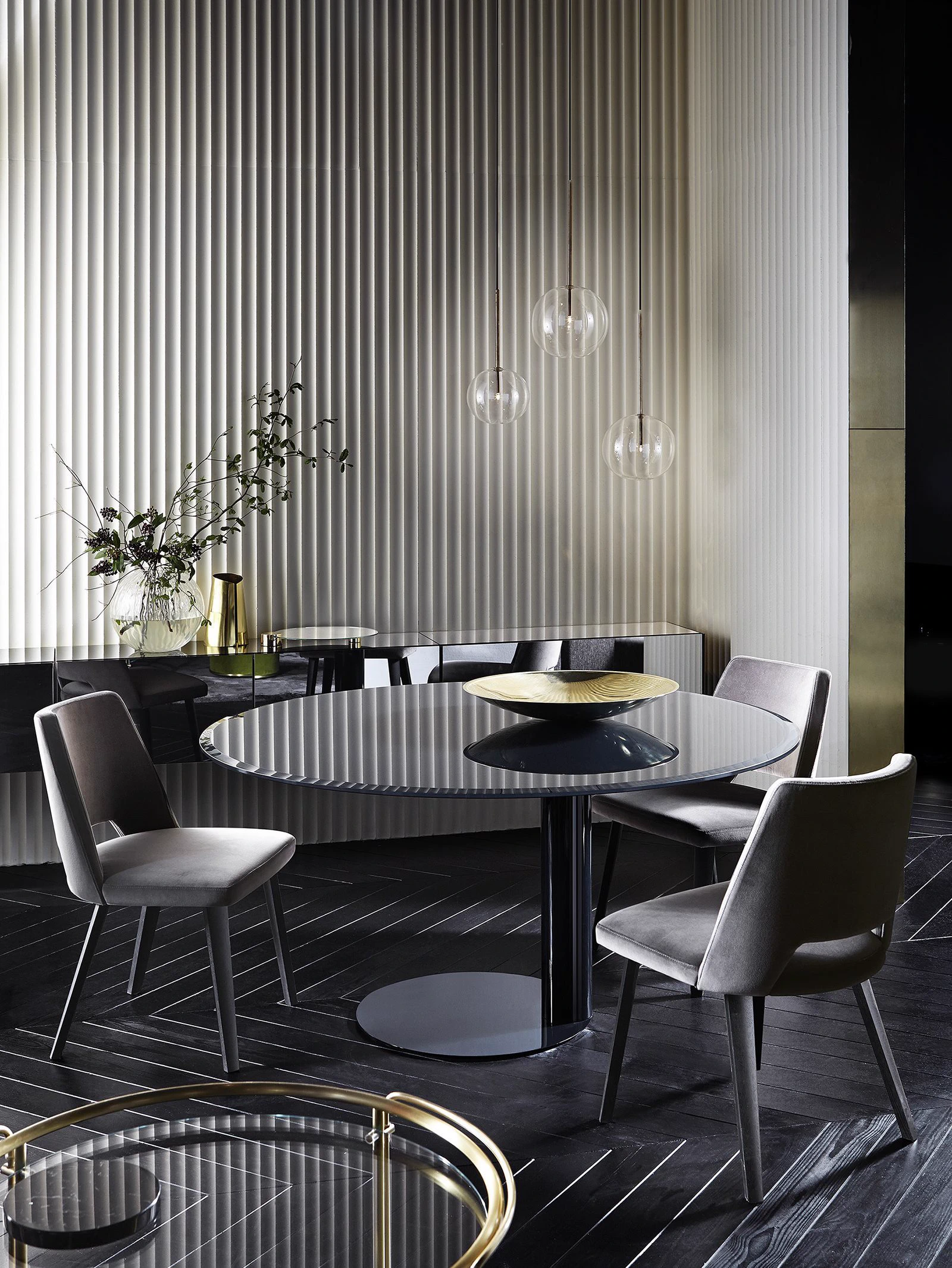 Стол Oto — Gallotti & Radice, стекло, фото 2
