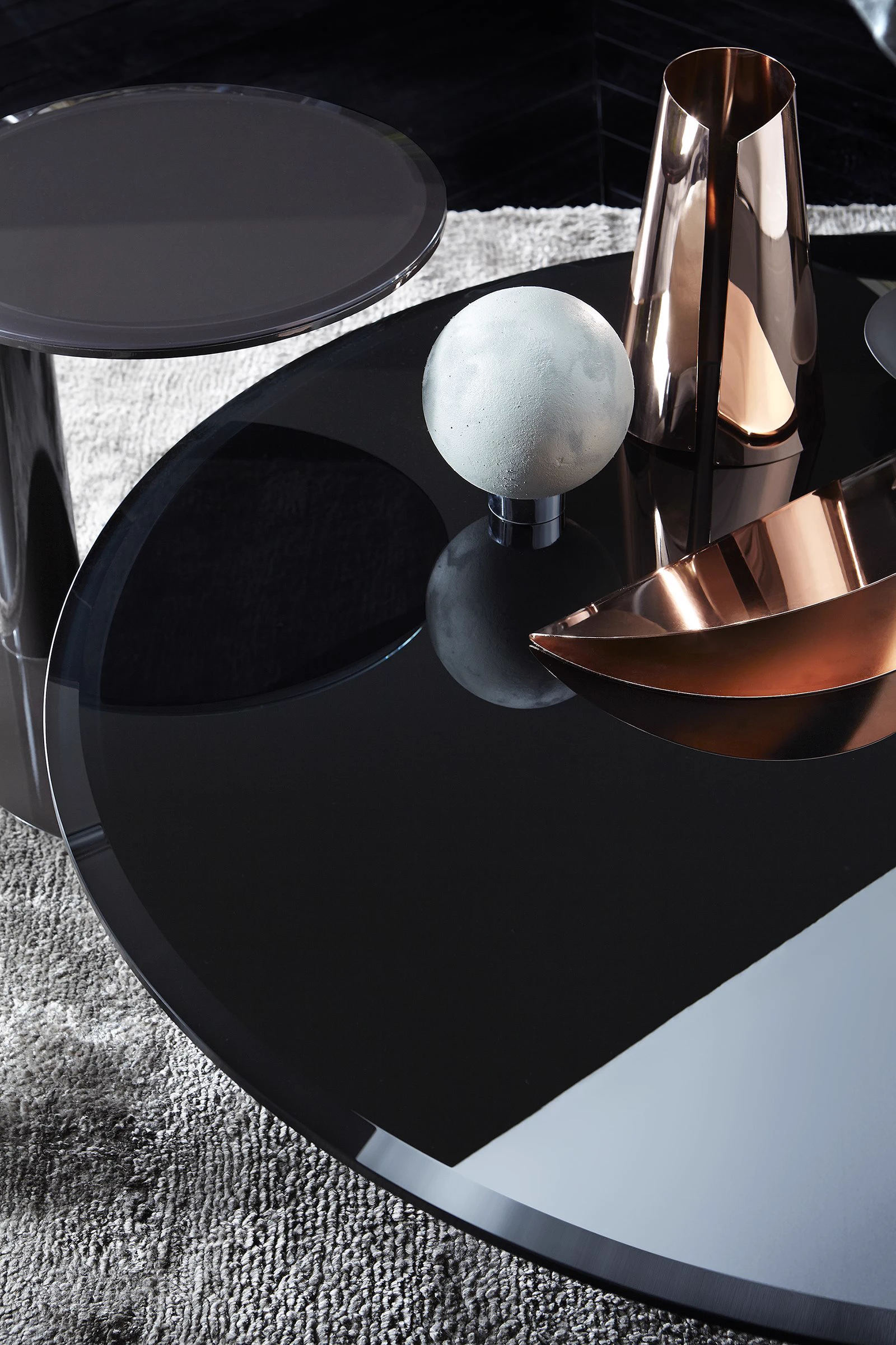 Стол Oto — Gallotti & Radice, стекло, фото 3