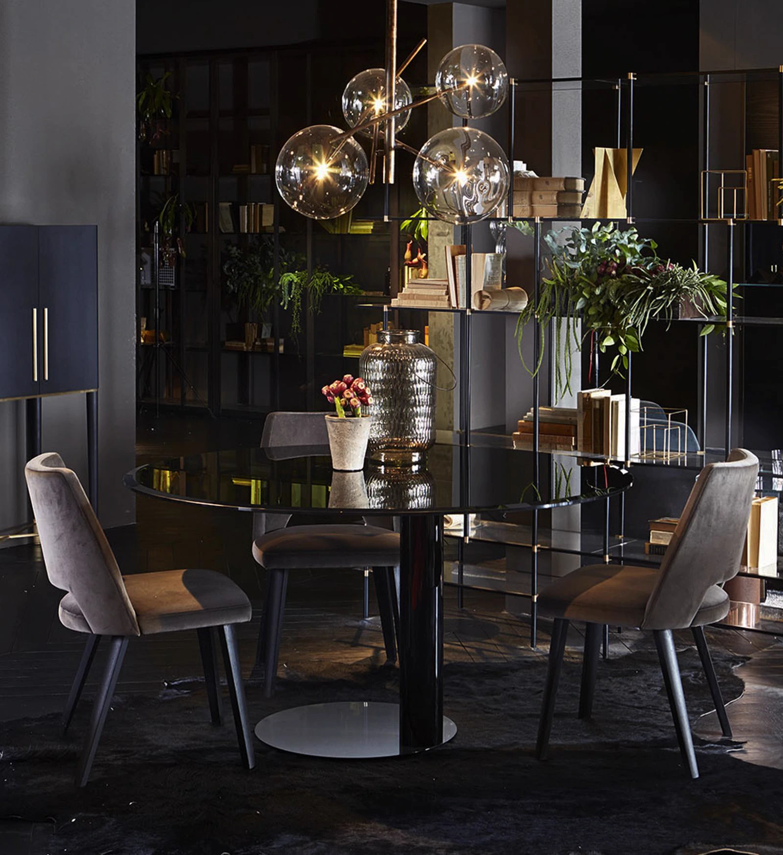 Стол Oto — Gallotti & Radice, стекло, фото 4