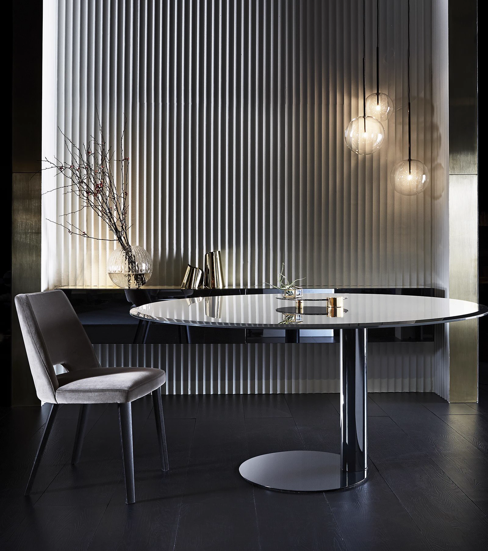 Стол Oto — Gallotti & Radice, стекло, фото 5