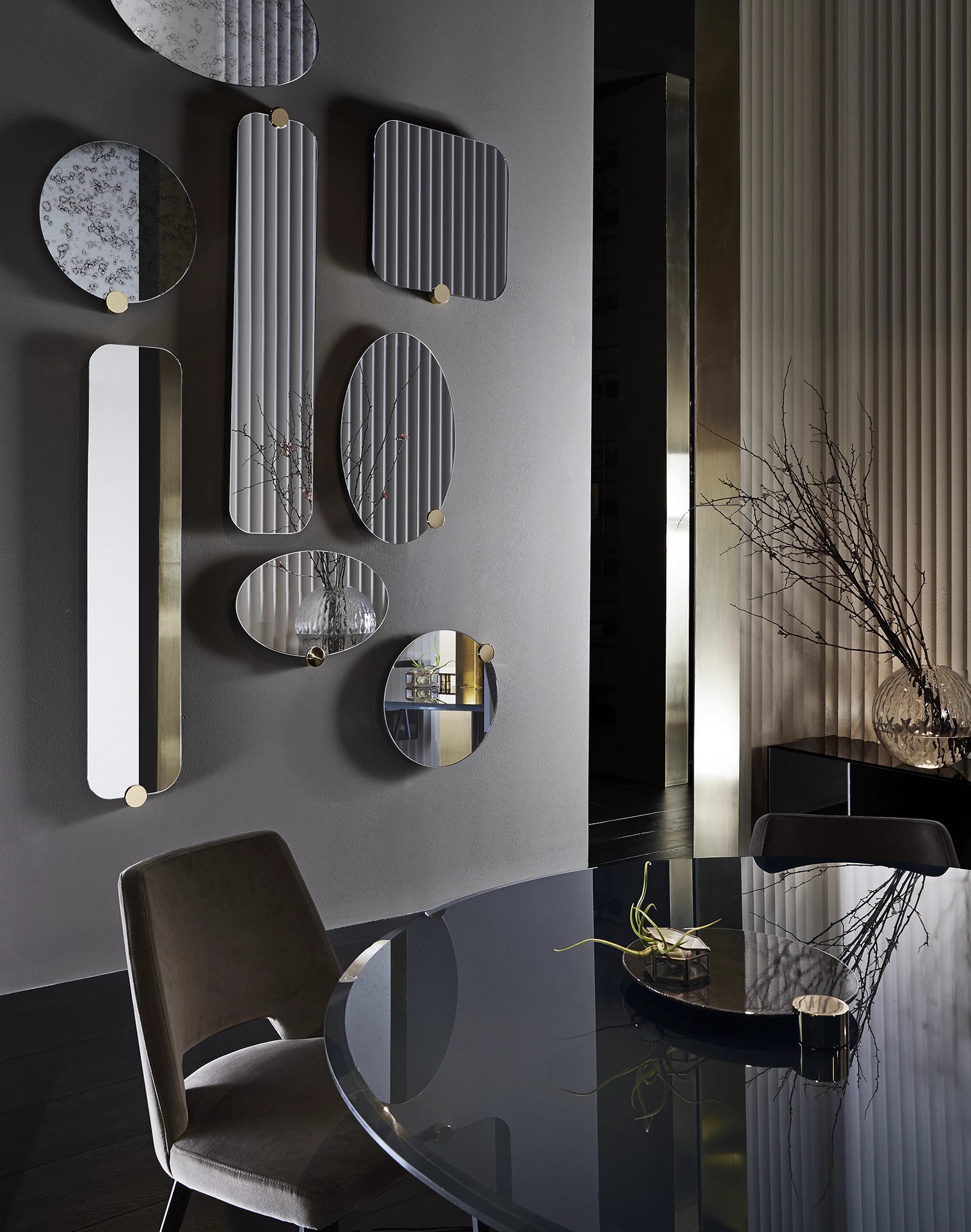 Стол Oto — Gallotti & Radice, стекло, фото 6