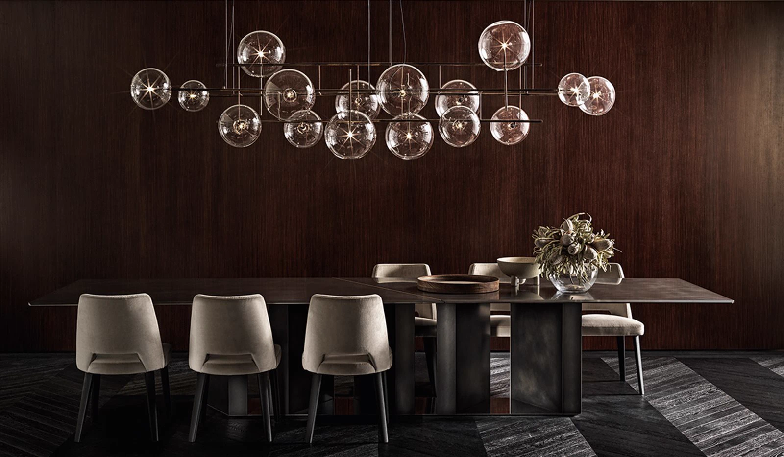Стол Platium System — Gallotti & Radice, мрамор, фото 5