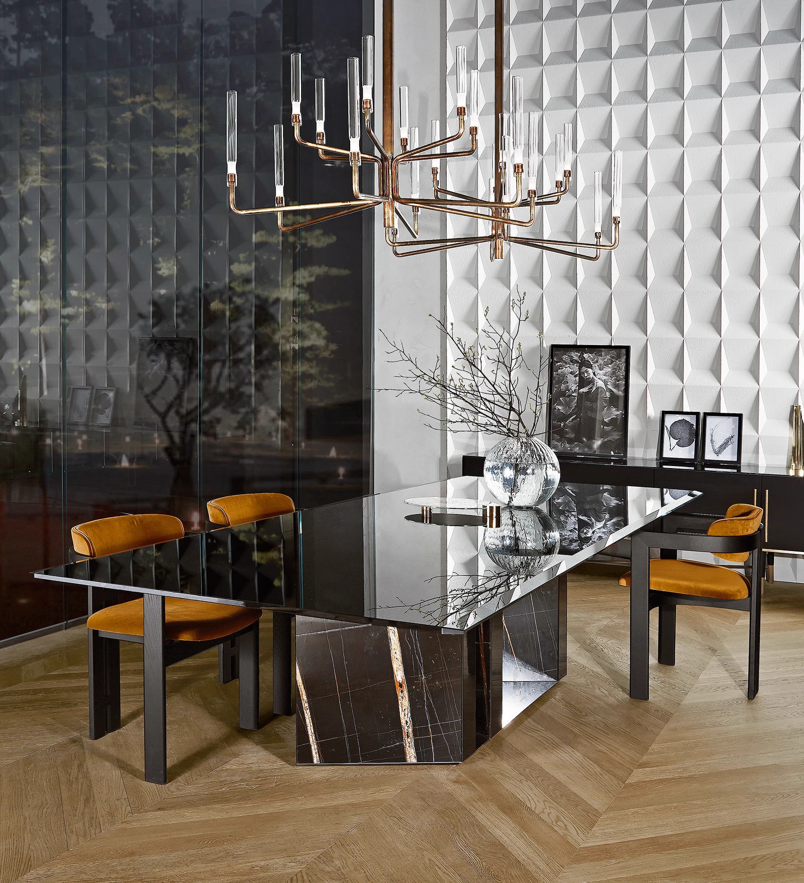 Стол Platium — Gallotti & Radice, мрамор, фото 3