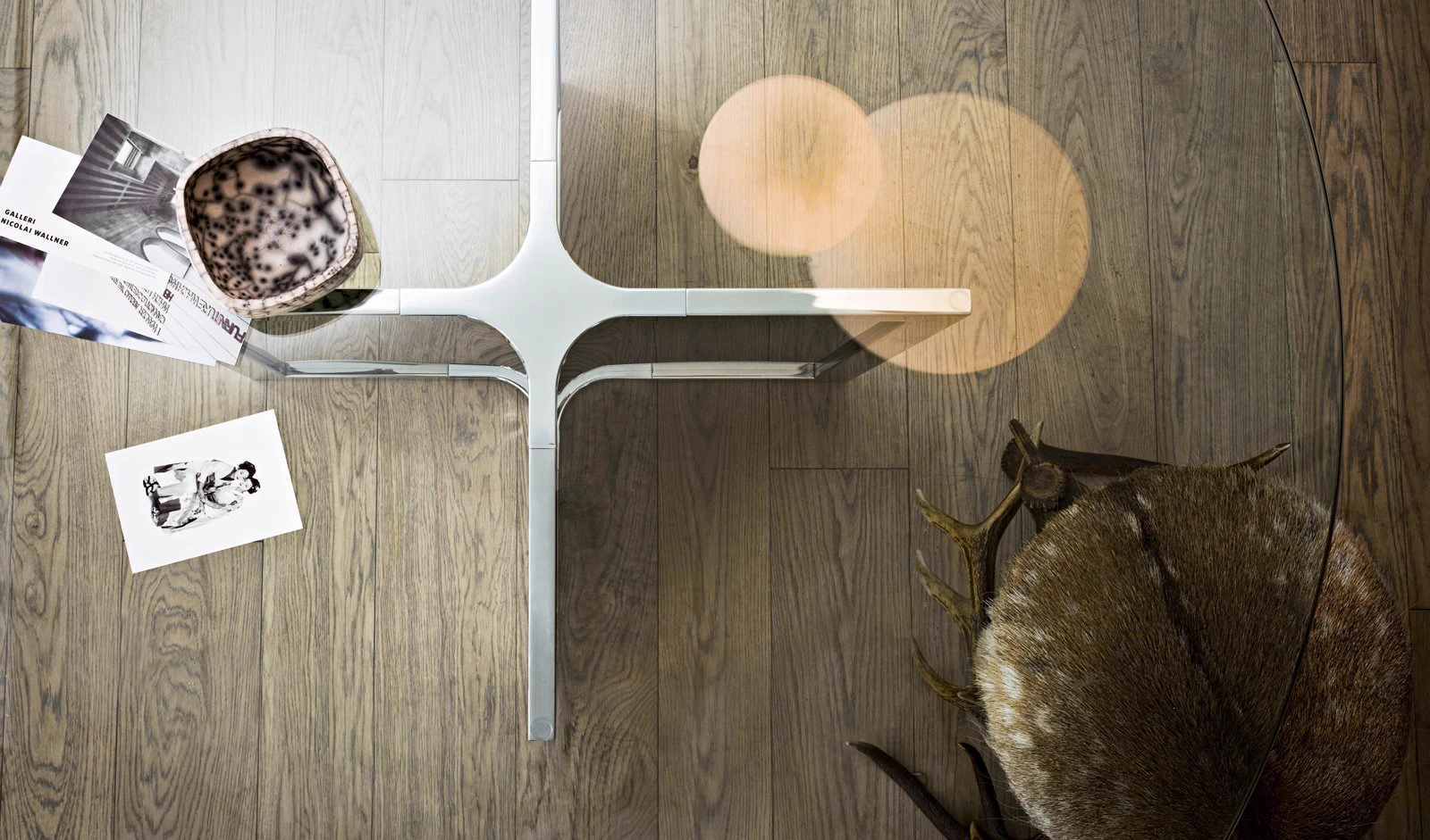Стол Raj 4 / Raj 4 Light — Gallotti & Radice, стекло, фото 3