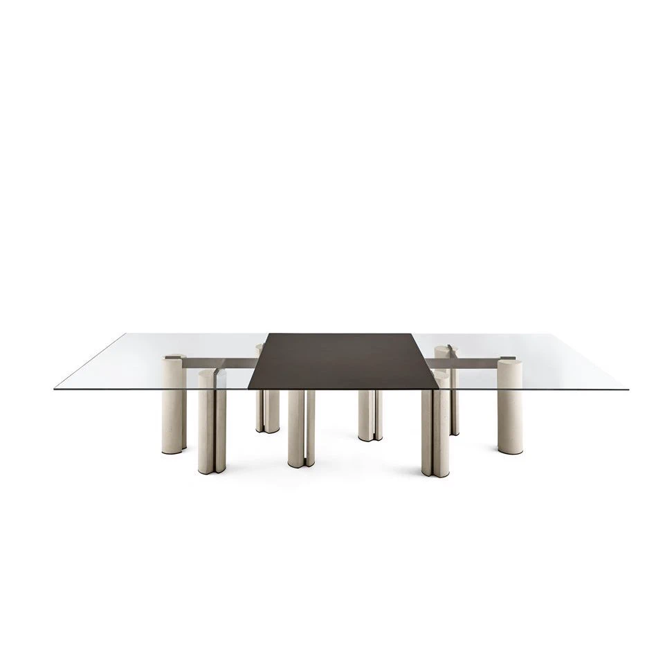 Стол Simpodio System — Gallotti & Radice, стекло