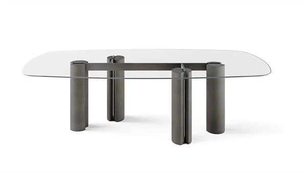 Стол Simpodio — Gallotti & Radice, стекло, фото 2