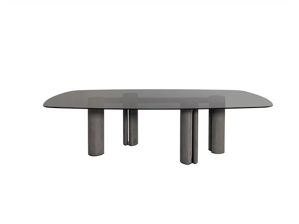 Стол Simpodio — Gallotti & Radice, стекло, фото 3