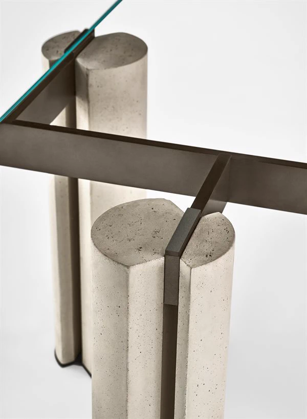 Стол Simpodio — Gallotti & Radice, стекло, фото 4