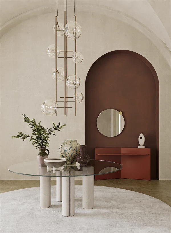 Стол Simpodio — Gallotti & Radice, стекло, фото 6