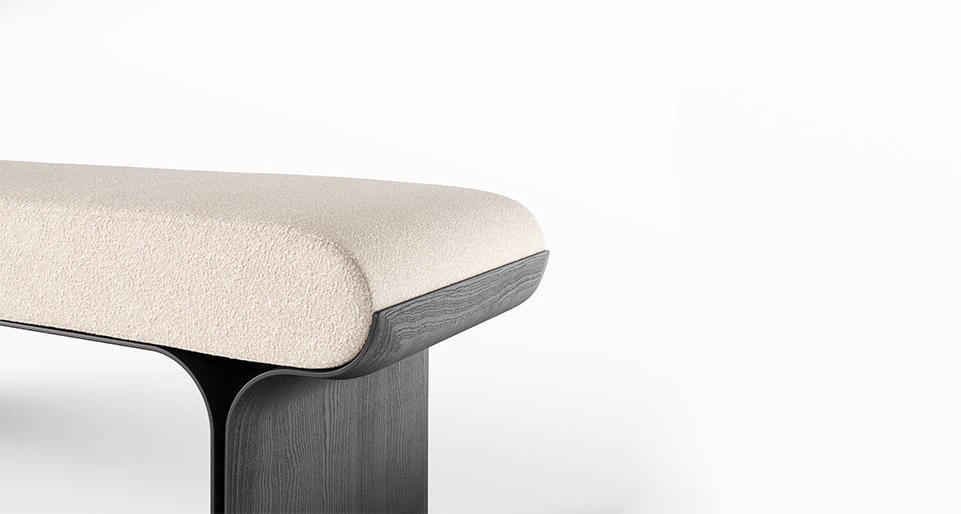 Скамья Stami Bench — Gallotti & Radice, кожа, фото 3