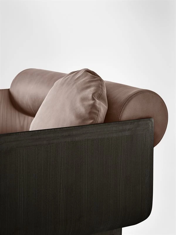 Кресло Stami Lounge — Gallotti & Radice, кожа, фото 2