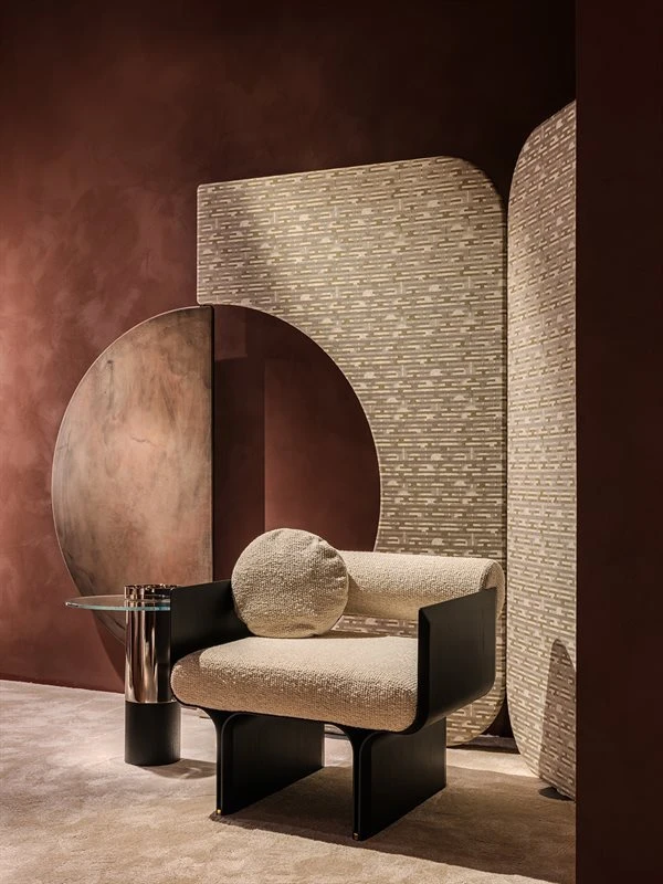 Кресло Stami Lounge — Gallotti & Radice, кожа, фото 4
