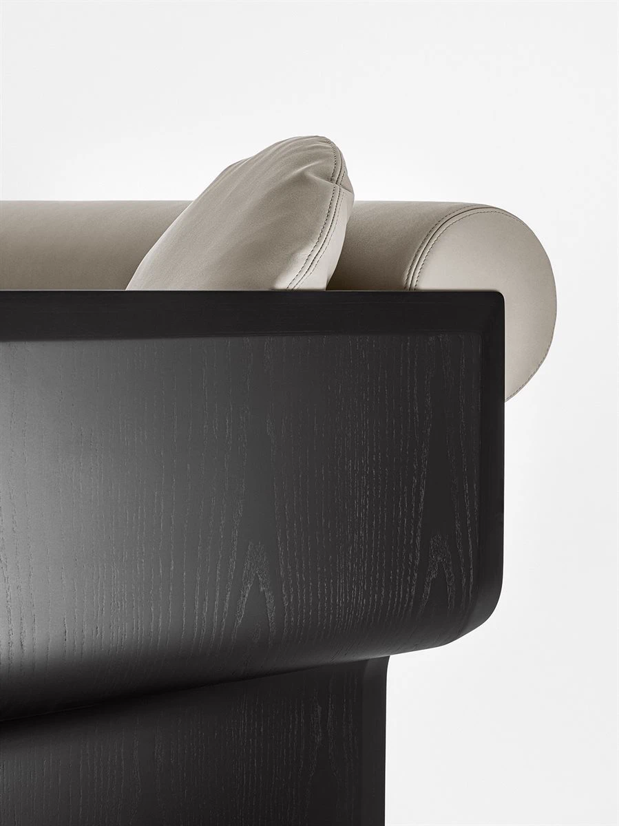 Диван Stami Loveseat — Gallotti & Radice, кожа, фото 4
