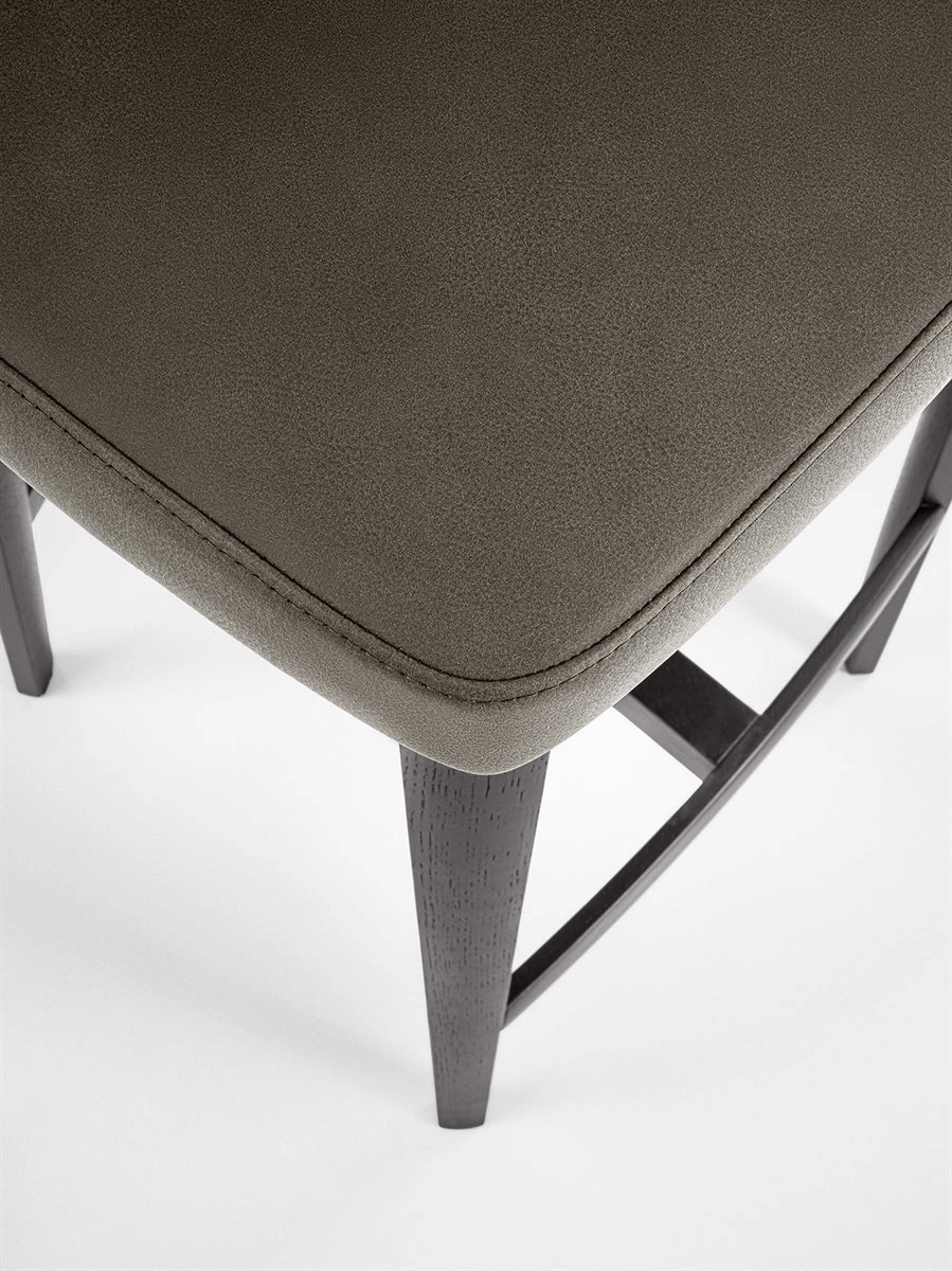 Барный стул Thea — Gallotti & Radice, кожа, фото 2