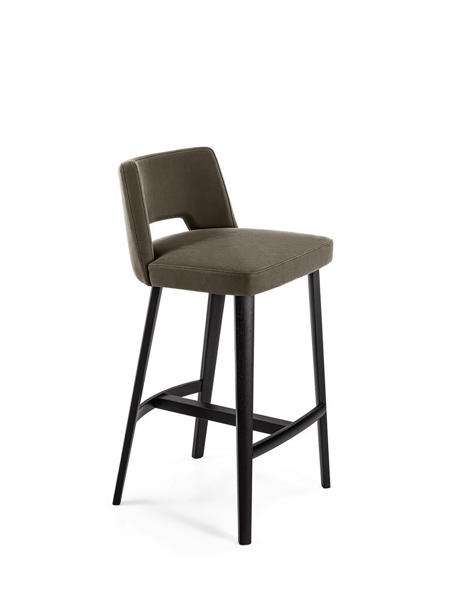 Барный стул Thea — Gallotti & Radice, кожа, фото 4