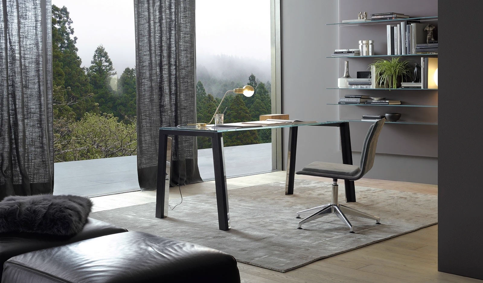 Стол WGS — Gallotti & Radice, стекло, фото 2