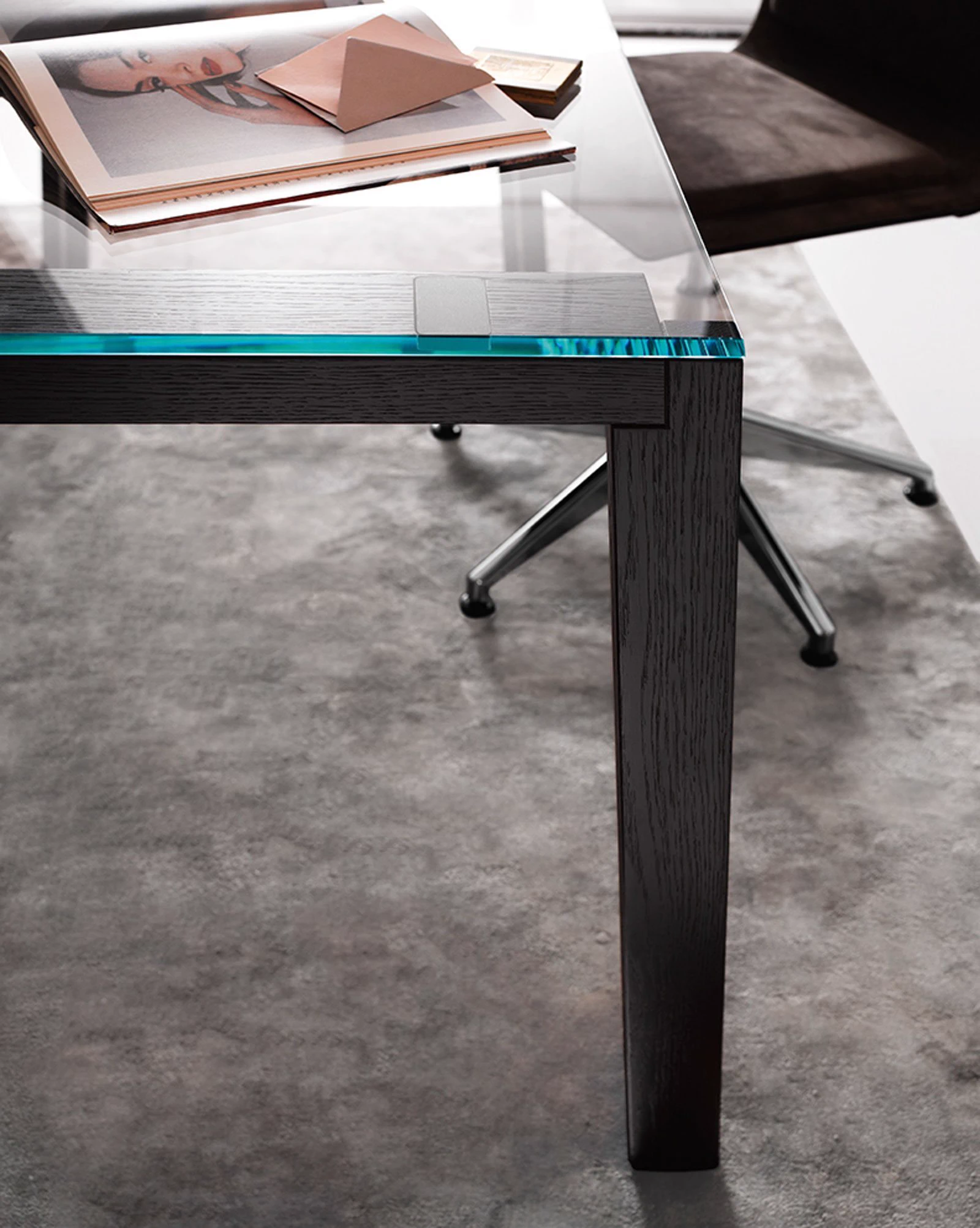 Стол WGS — Gallotti & Radice, стекло, фото 3