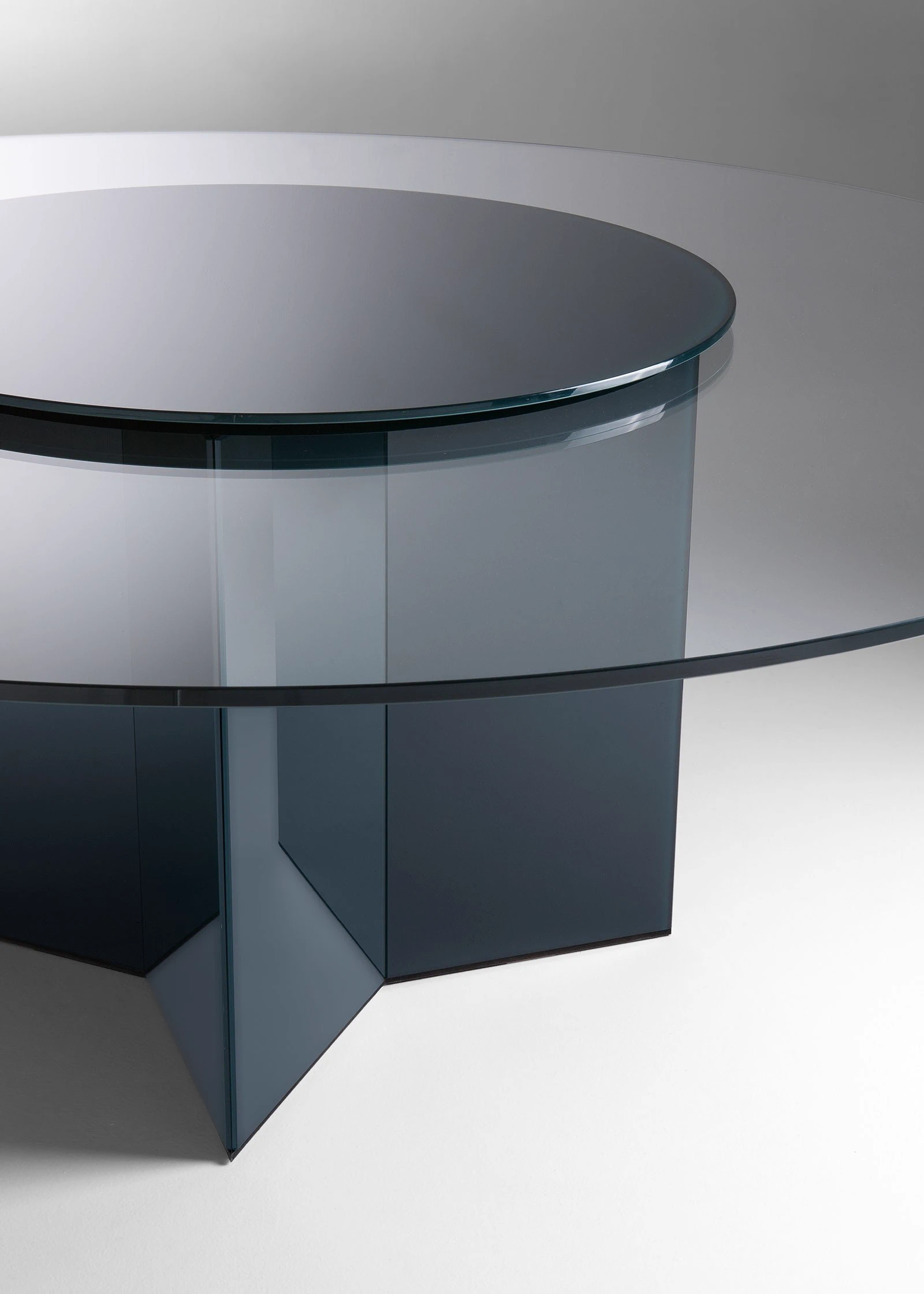 Стол Yol — Gallotti & Radice, стекло, фото 2