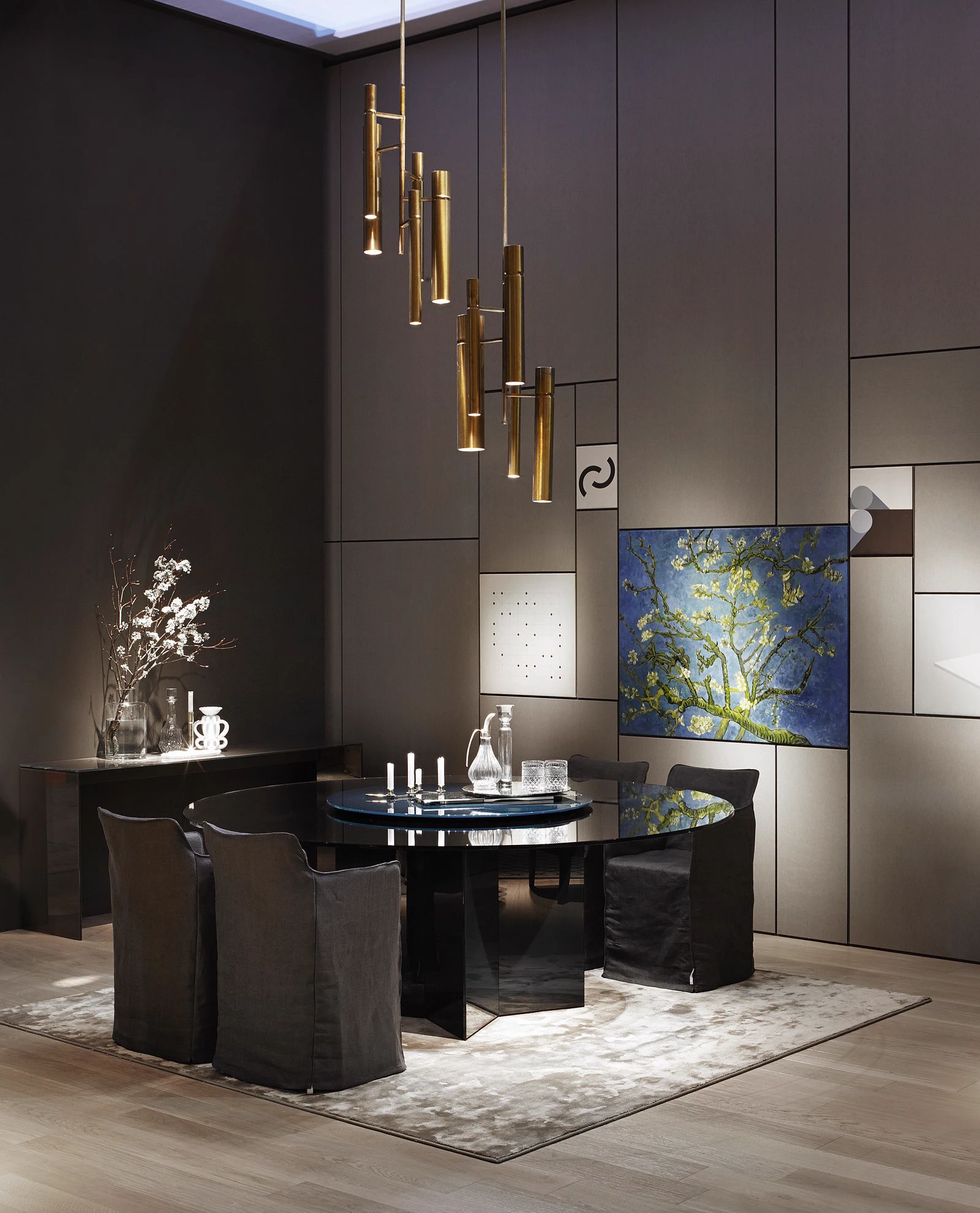 Стол Yol — Gallotti & Radice, стекло, фото 3
