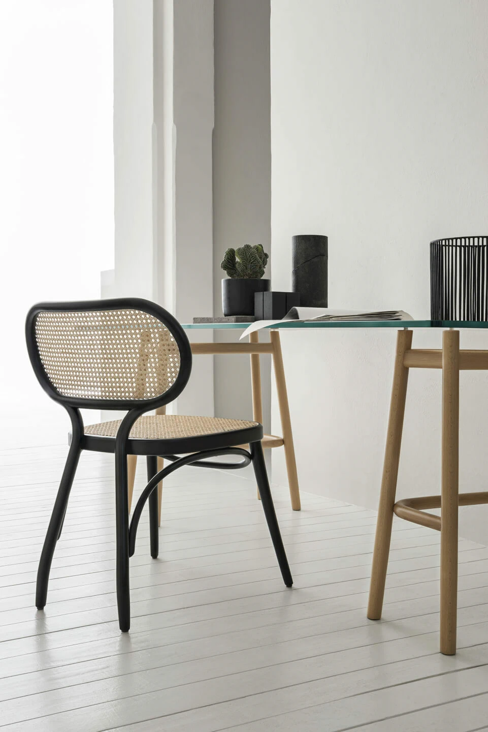 Стул Bodystuhl — Gebruder Thonet Vienna, ткань, фото 4