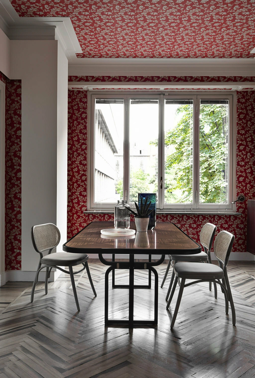 Стул Bodystuhl — Gebruder Thonet Vienna, ткань, фото 6