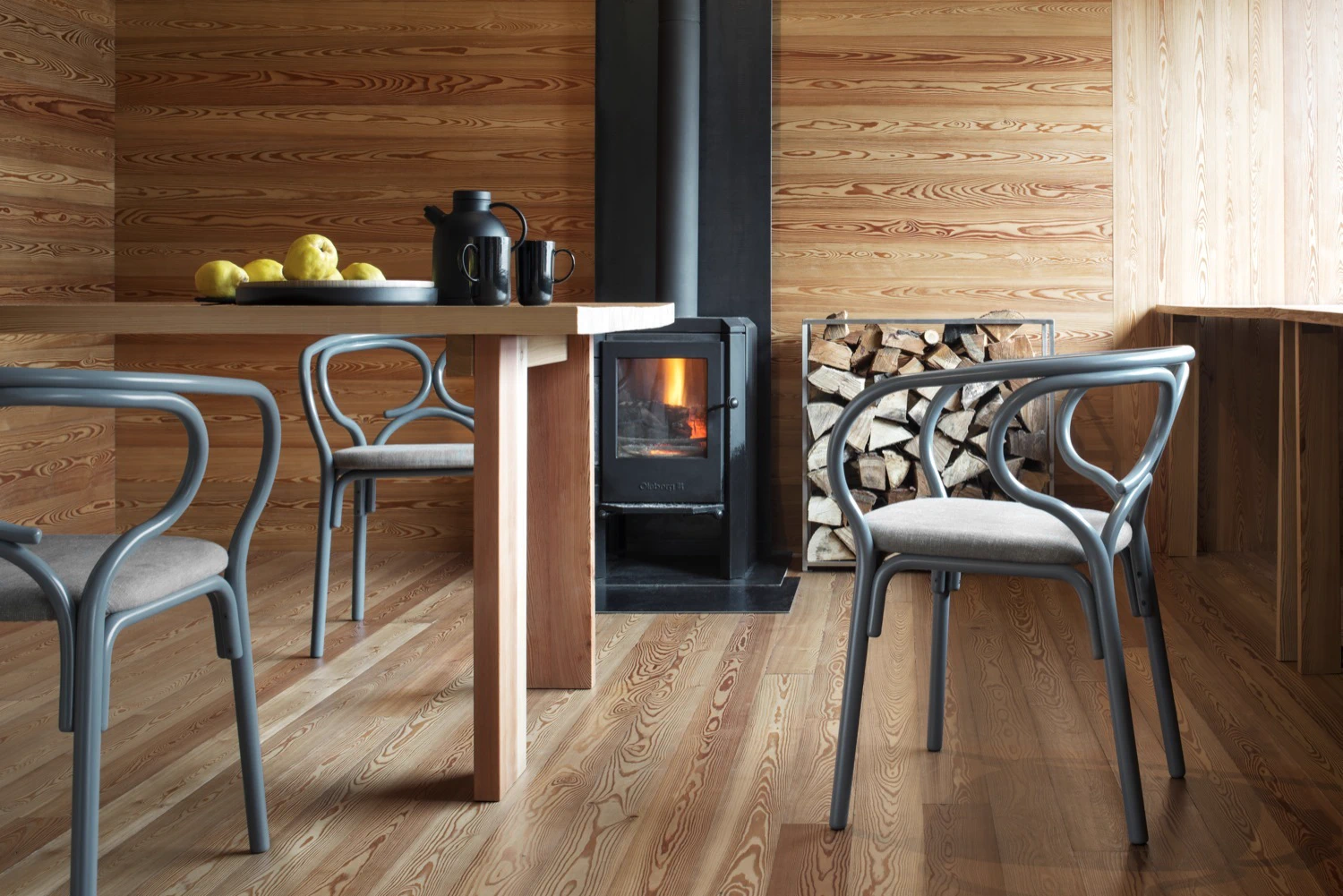 Стул Brezel — Gebruder Thonet Vienna, дерево, фото 3
