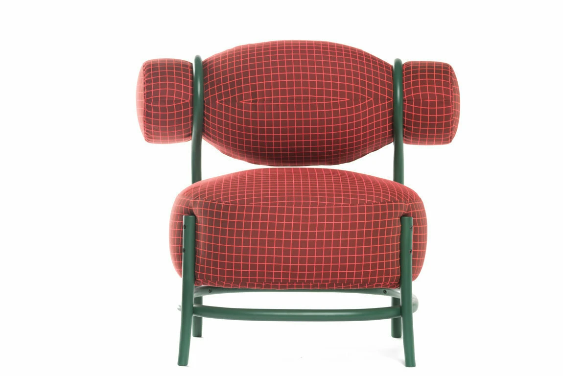 Кресло Chignon — Gebruder Thonet Vienna, ткань, фото 6